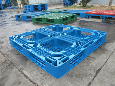 【廠家直銷|出口塑料托盤|集裝箱塑料托盤|田字網(wǎng)格1080*1080*125】價(jià)格,廠家,圖片,塑膠托盤,山東力揚(yáng)塑業(yè)-